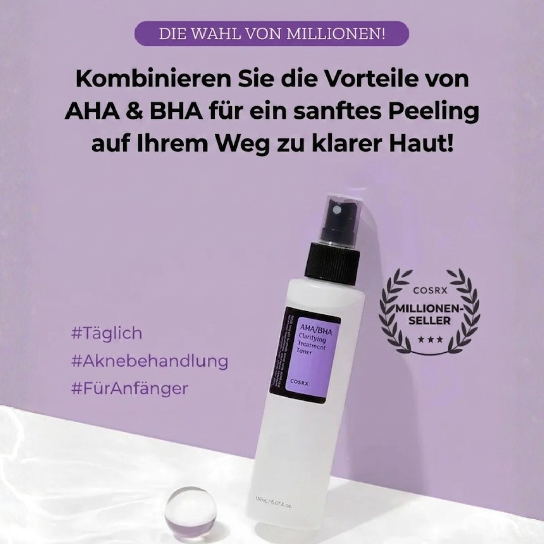 COSRX AHA/BHA Clarifying Treatment Toner (150ml)