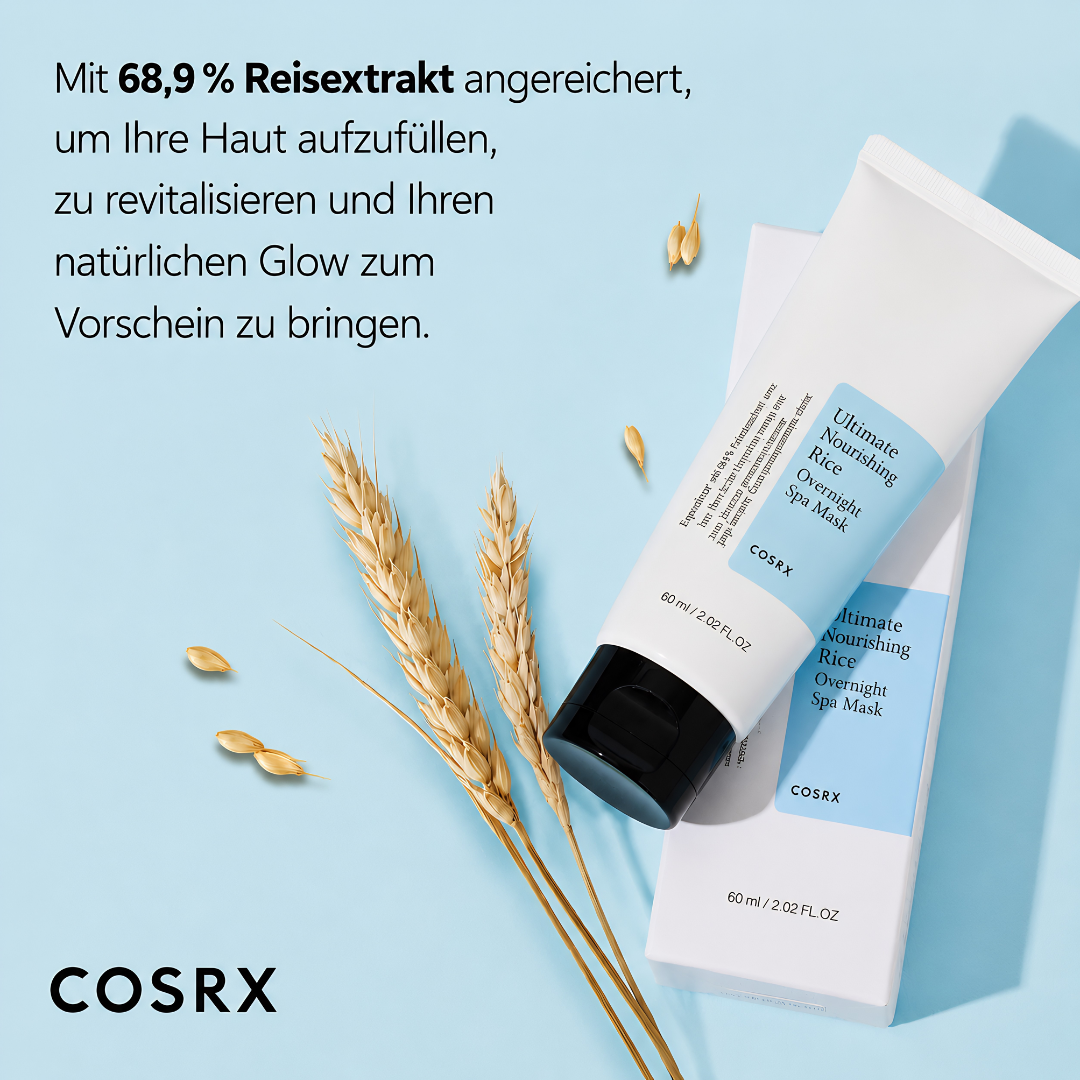 COSRX Ultimate Nourishing Rice Overnight Spa Mask (60ml)