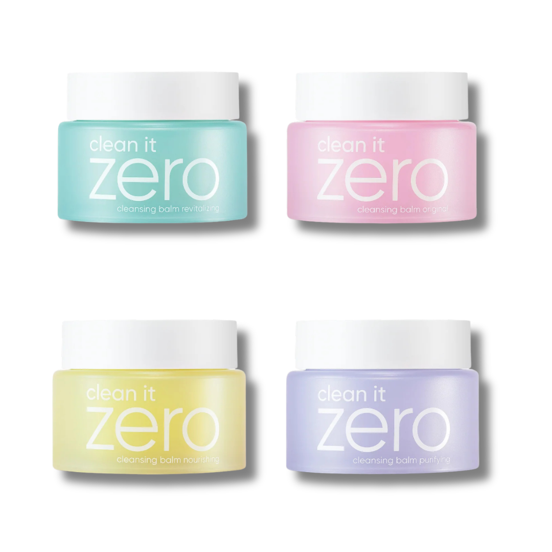 Clean it Zero Cleansing Balm Original Miniature Set (4 types)