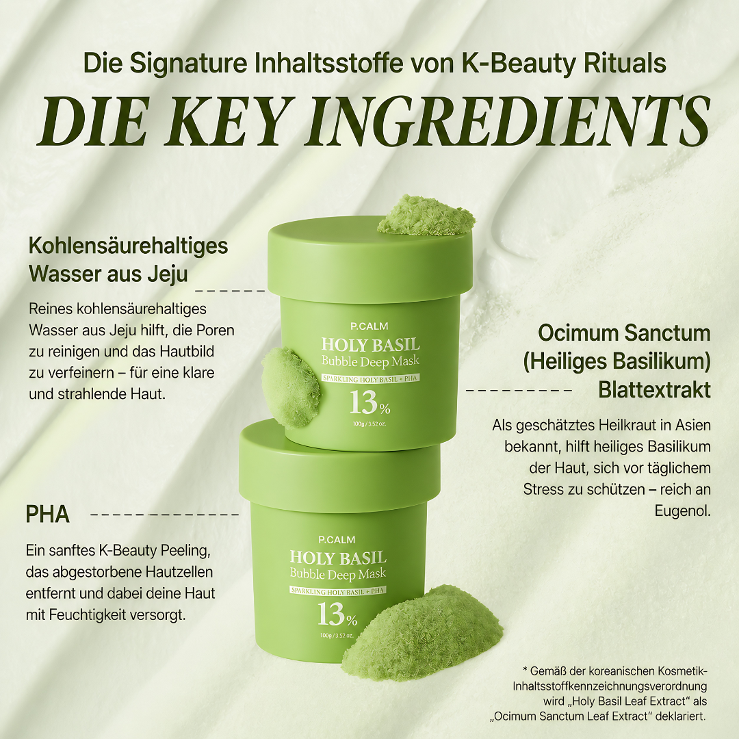 Holy Basil Bubble Deep Mask 90 g