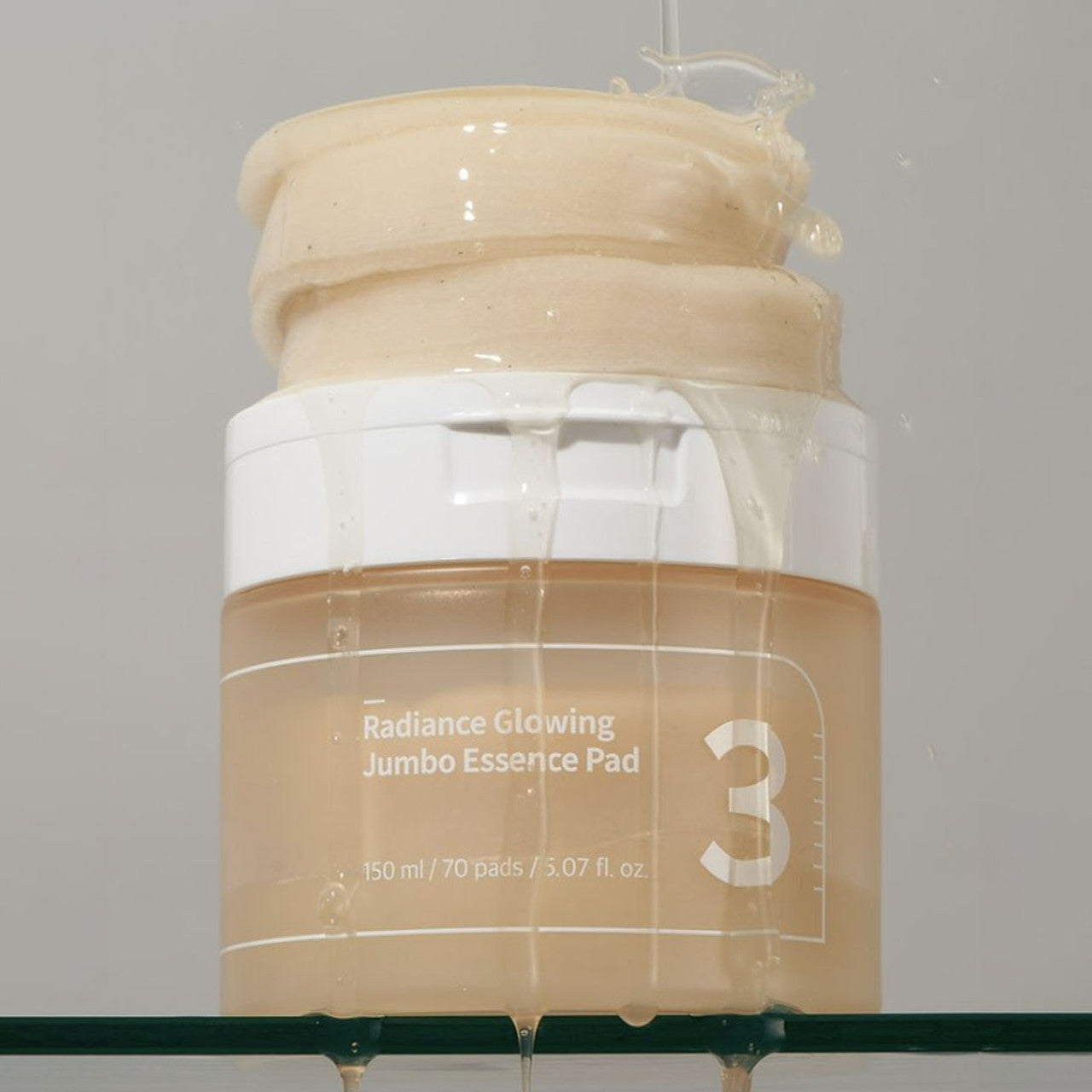 No.3 Radiance Glowing Jumbo Essence Pad 70pads(150ml)