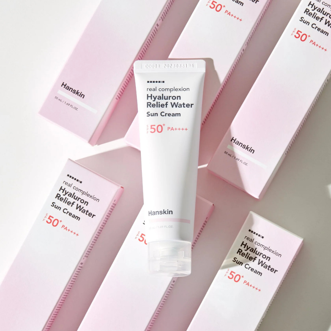 Real Complexion Hyaluron Relief Water Sun Cream SPF 30 50 ml