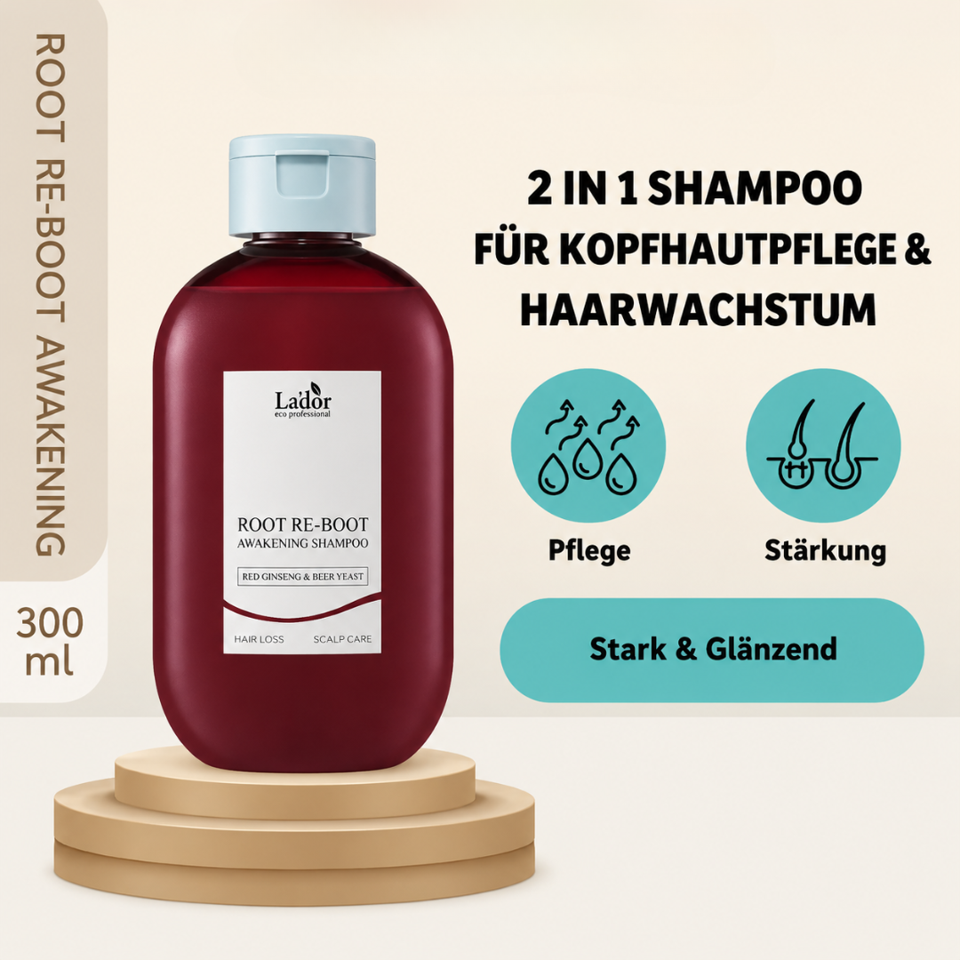 Root Re-Boot Awakening Shampoo (Red Ginseng & Beer) 300 ml