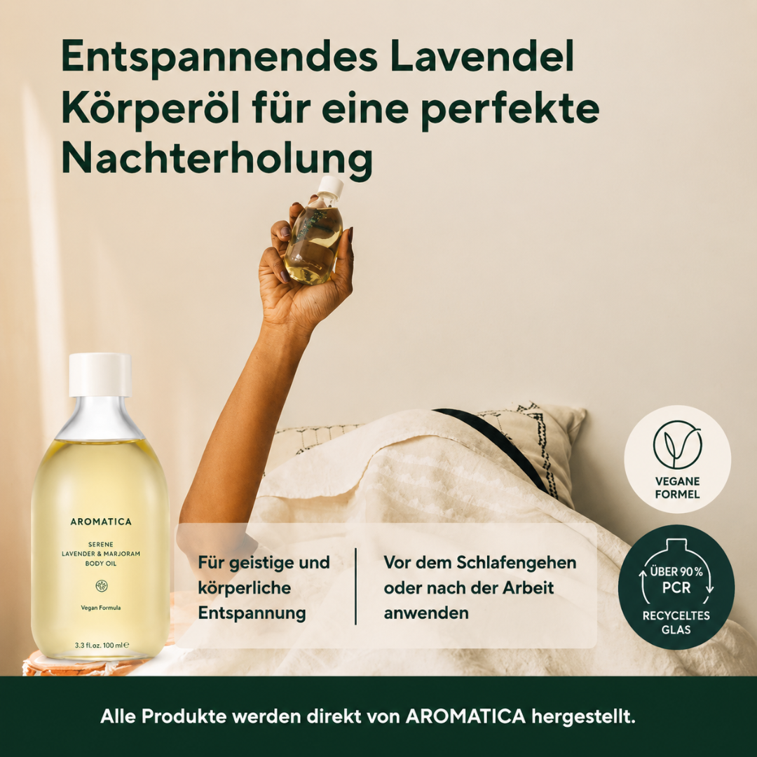 Serene Body Oil Lavender & Marjoram 100 ml