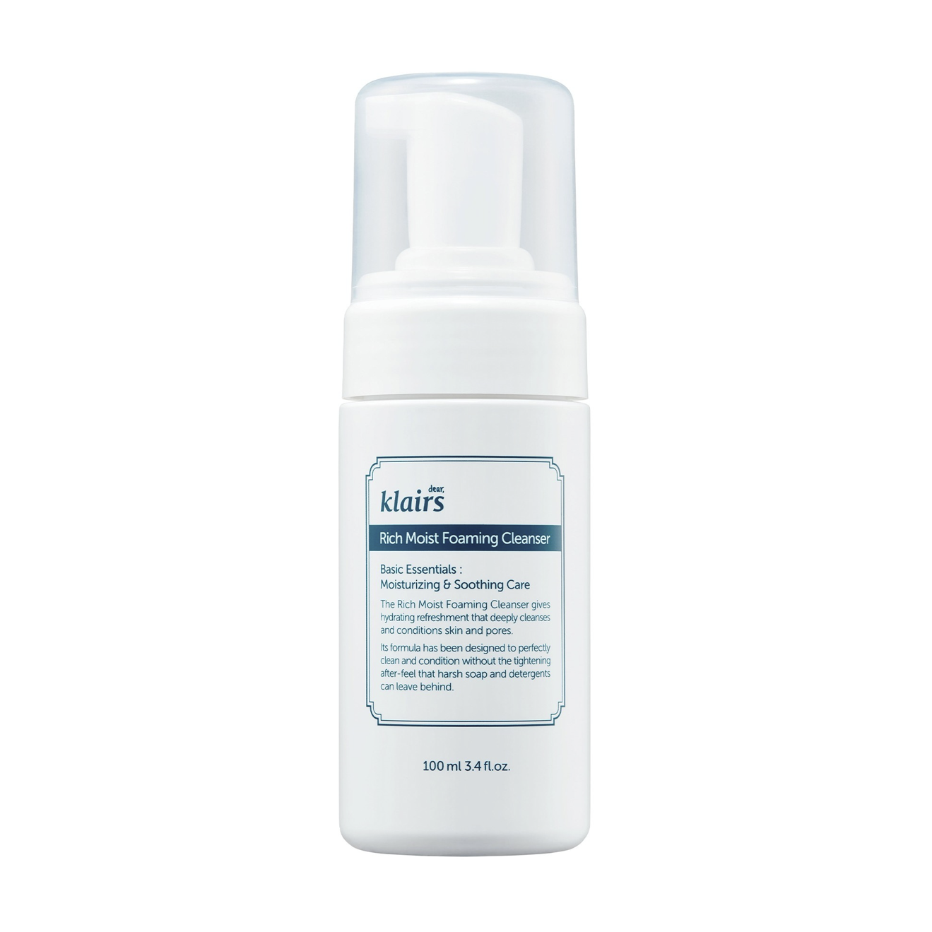 Rich Moist Foaming Cleanser