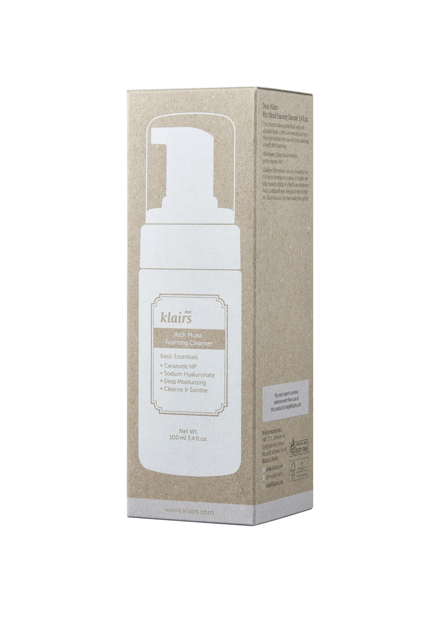 Rich Moist Foaming Cleanser