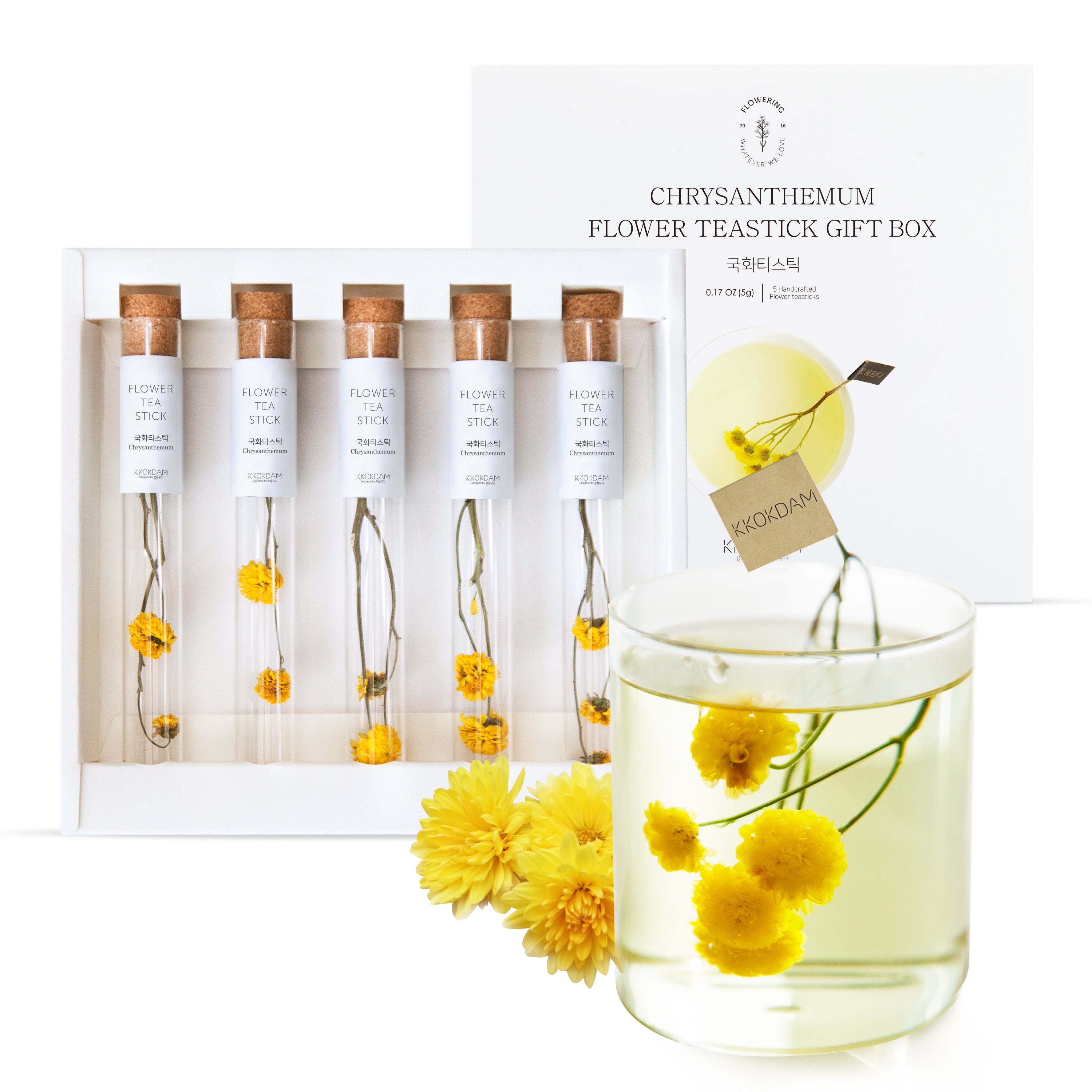 Chrysanthemum Flower Tea Stick Gift Box