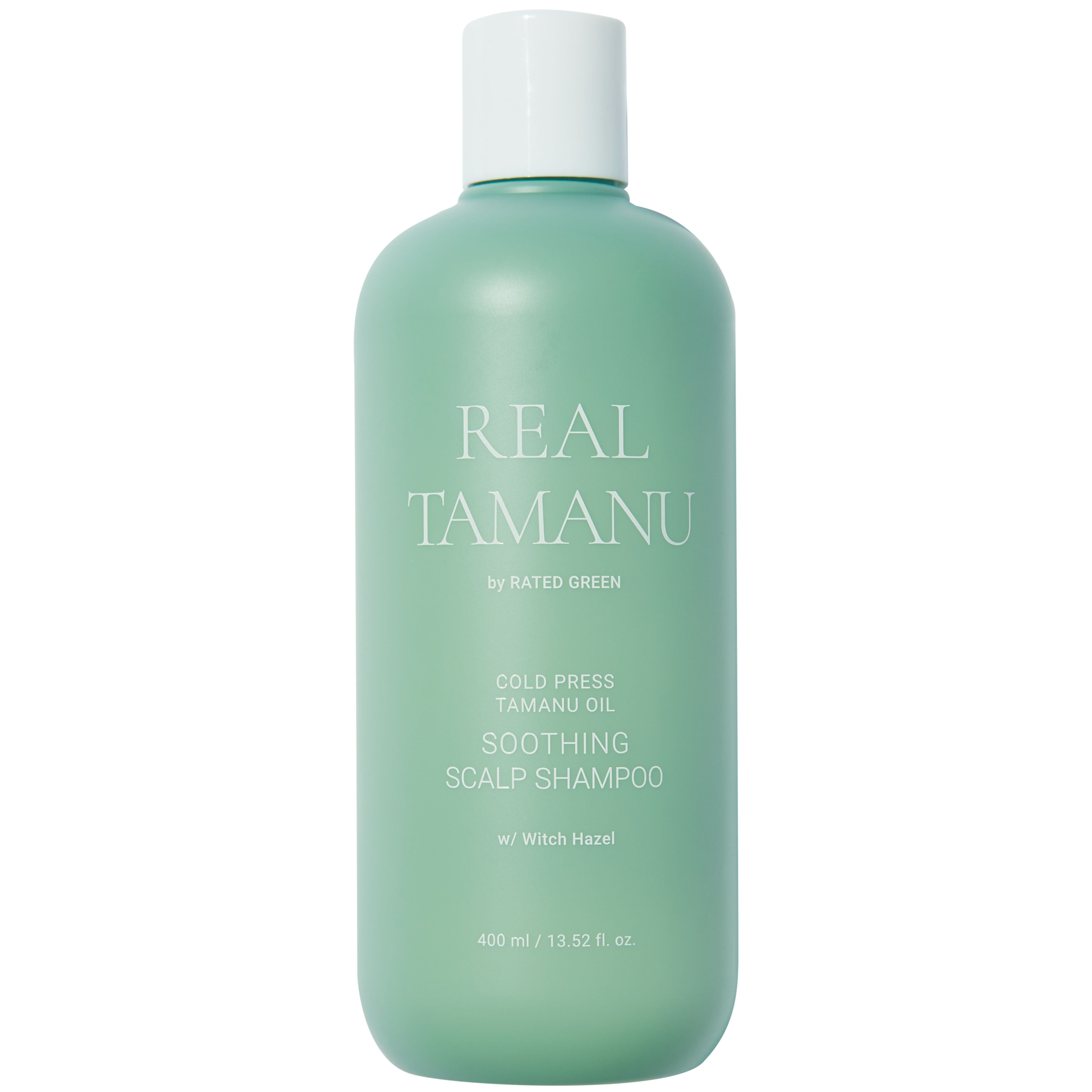 Real tamanu cold press soothing scalp shampoo 400ml