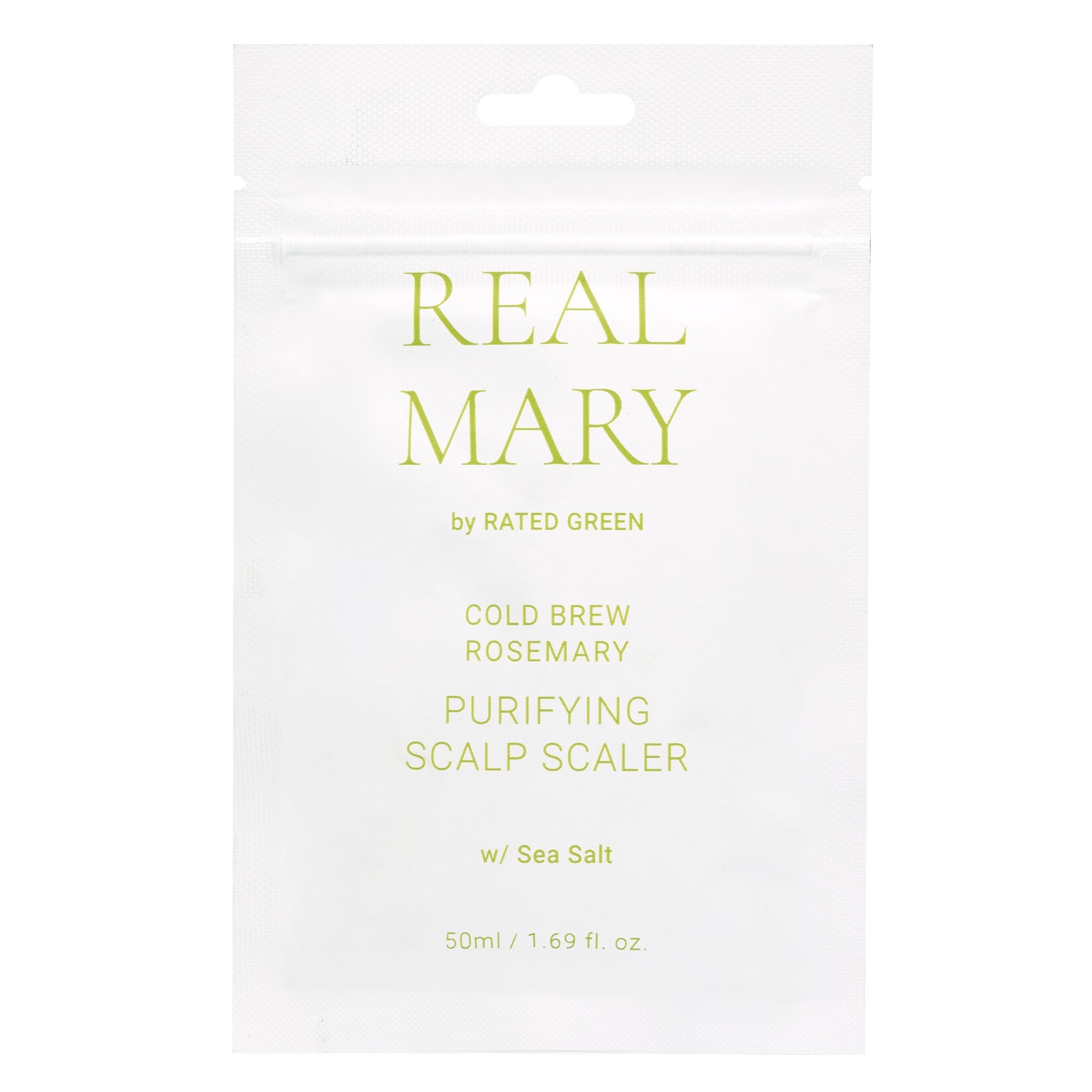 Real mary purifying scalp scaler (sea salt) 50ml