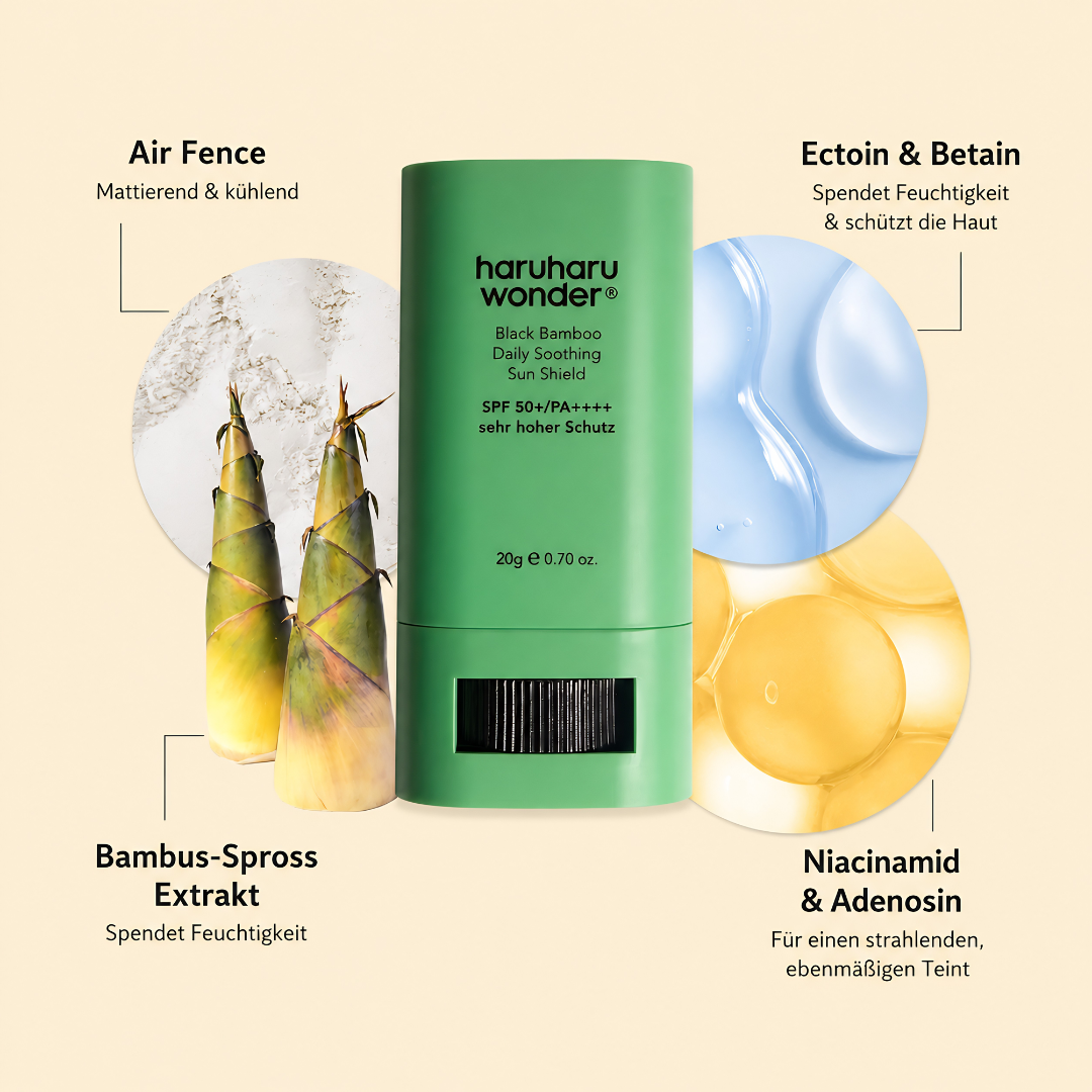 Black Bamboo Daily Soothing Sun Shield 20 g