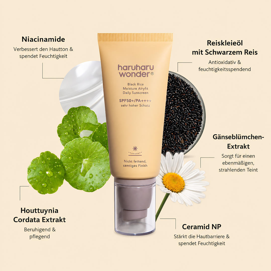 HaruHaru Wonder Black Rice Moisture Airyfit Daily Sunscreen (50ml)