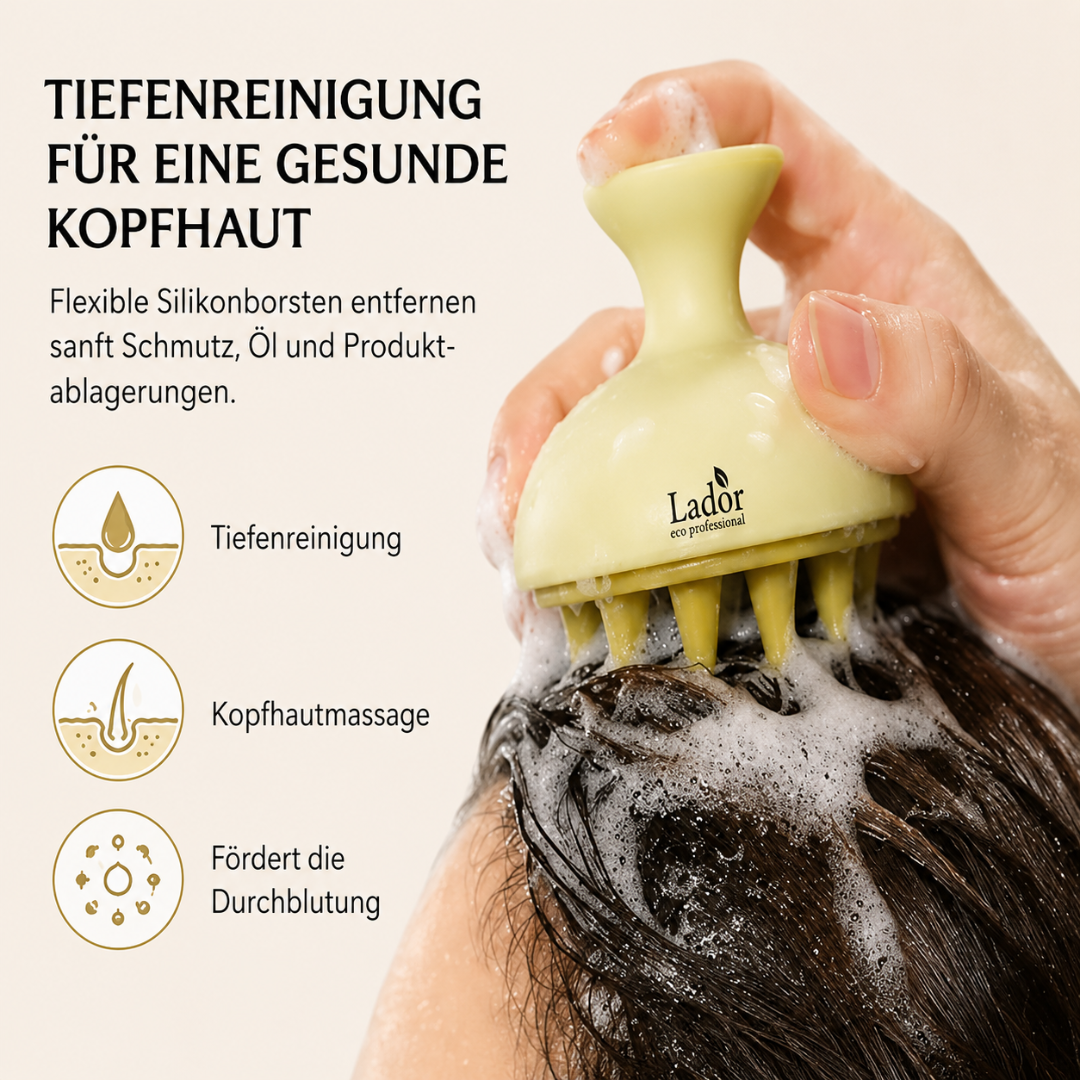 Dermatical Shampoo Brush (Yellow)