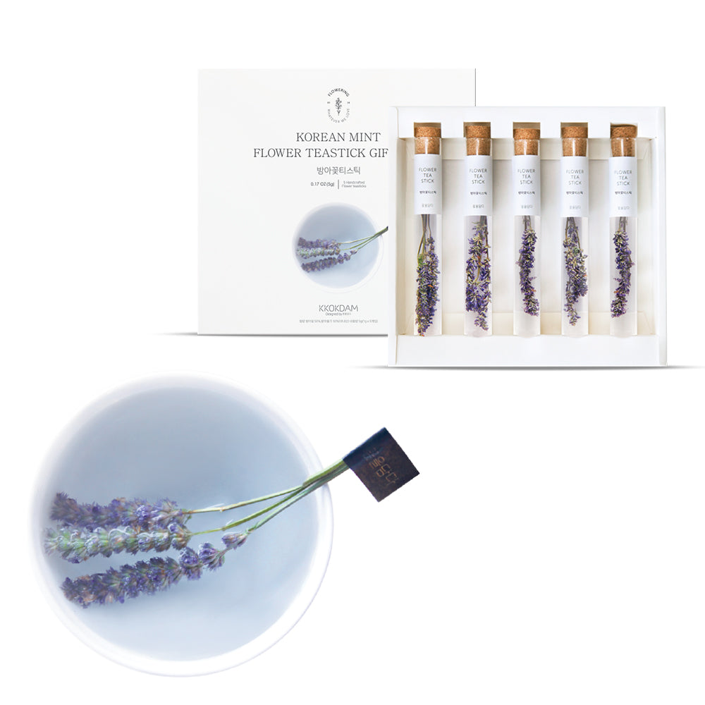 Korean Mint Flower Tea Stick Gift Box