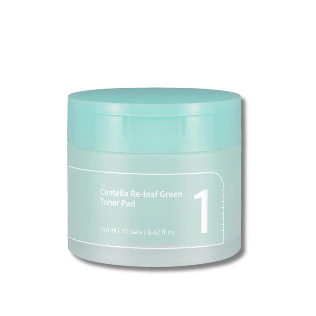 No.1 Centella Re-leaf Green Toner Pad 190 ml (70ea)