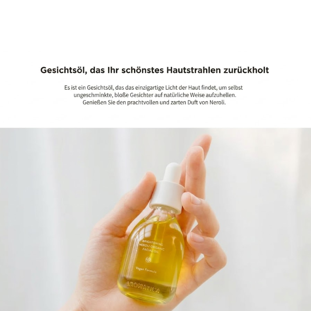 Organic Neroli Brightening Facial Oil 30 ml