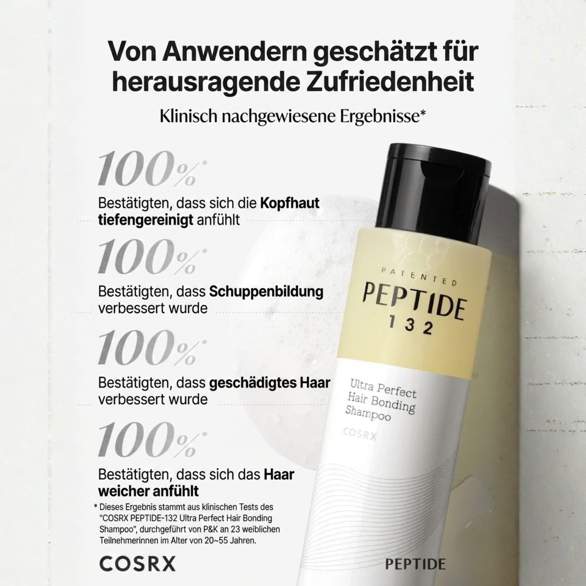 COSRX PEPTIDE-132 Ultra Perfect Hair Bonding Shampoo (200ml)