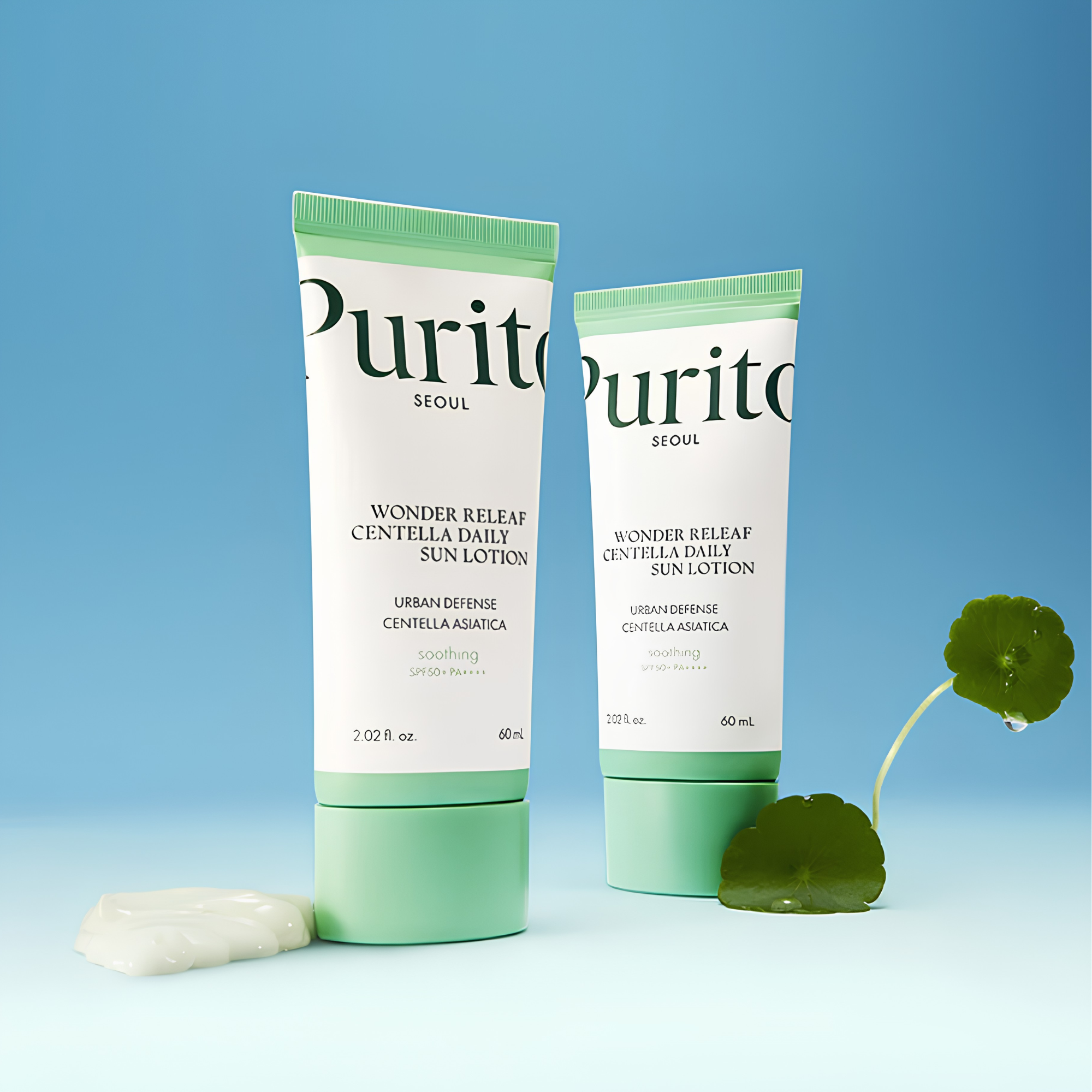Purito Seoul Wonder Releaf Centella Daily Sun Lotion SPF 50+ (60ml)