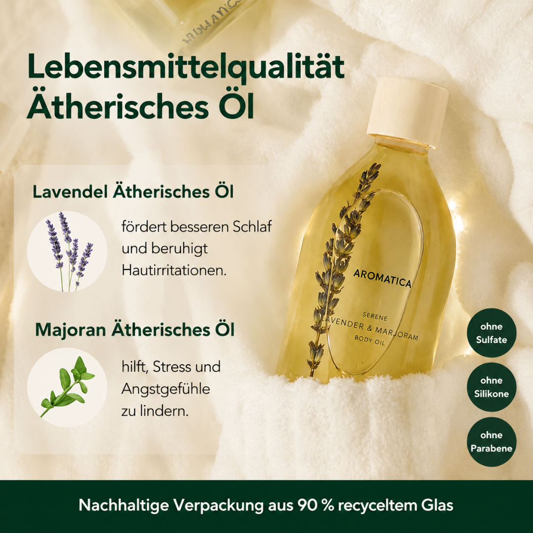 Serene Body Oil Lavender & Marjoram 100 ml