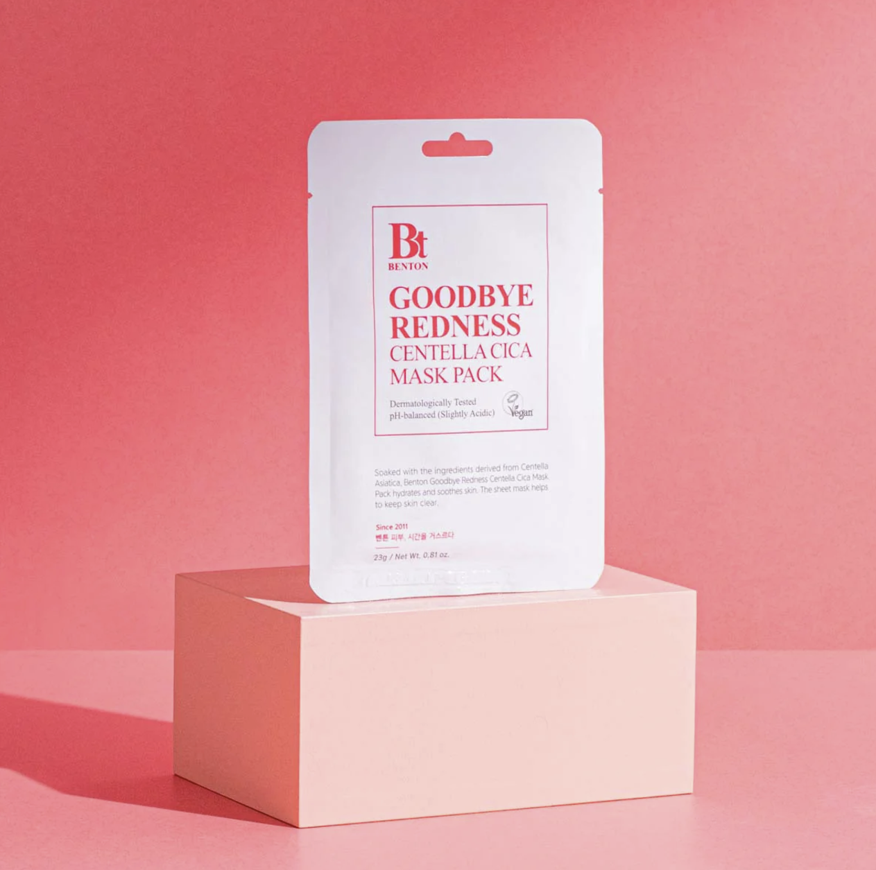 Goodbye Redness Centella Cica Mask