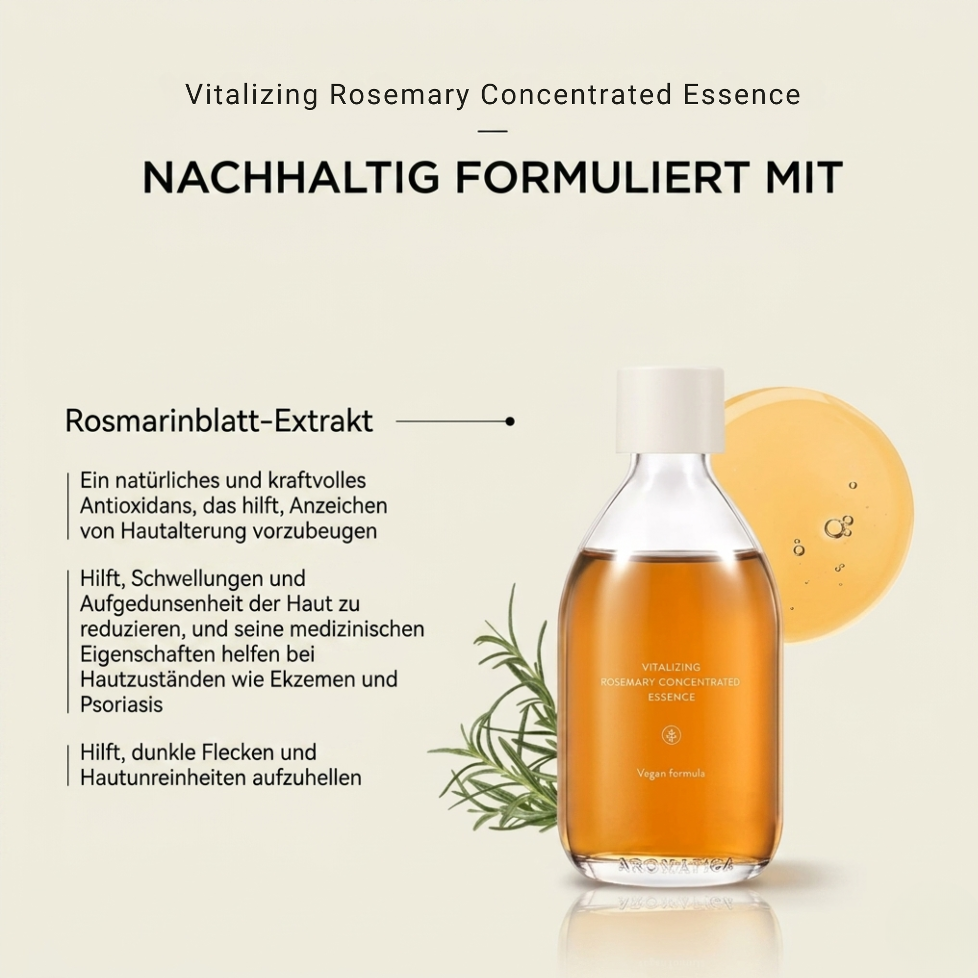 Vitalizing Rosemary Concentrated Essence 100 ml