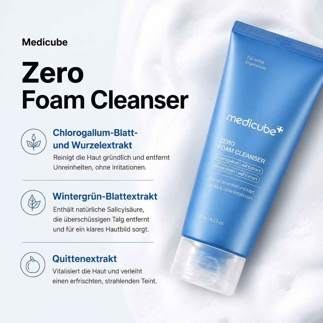 Zero Pore Foam Cleanser 120ml